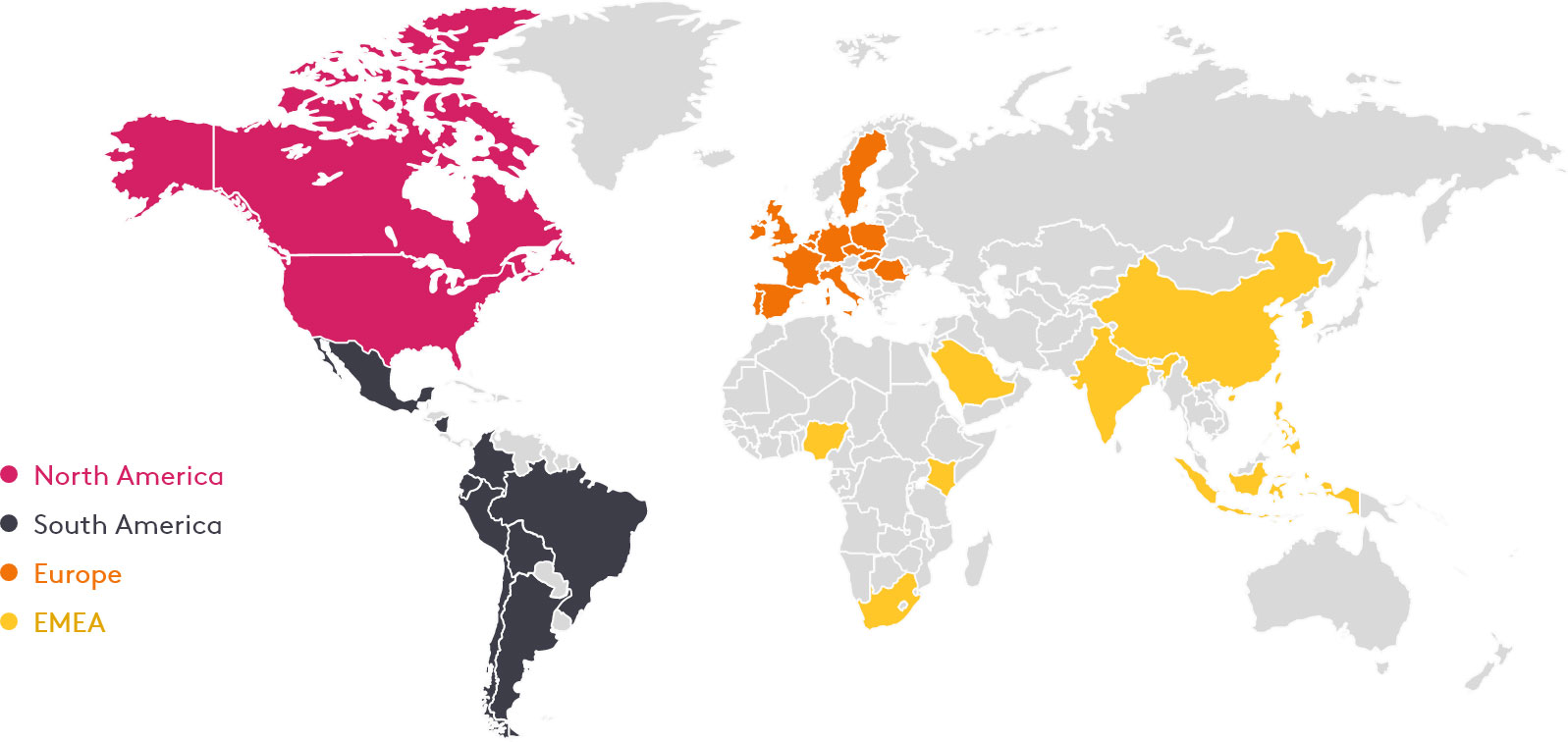 Countries Covered